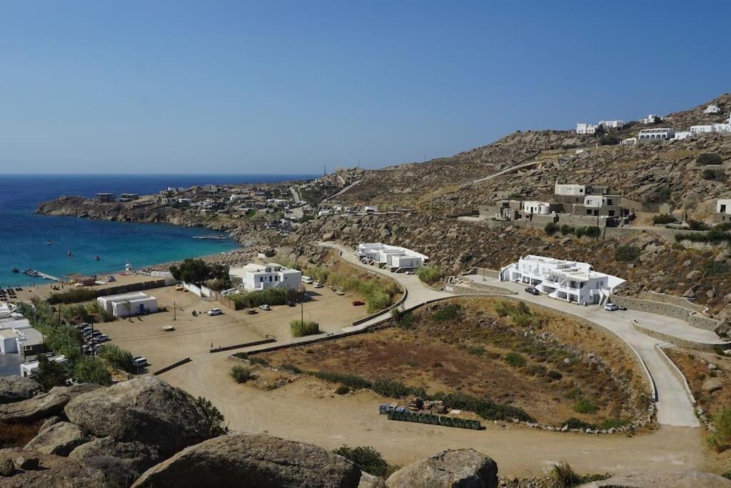 1Path Wave Mykonos Super Paradise Beach House Mykonos Town Exterior foto