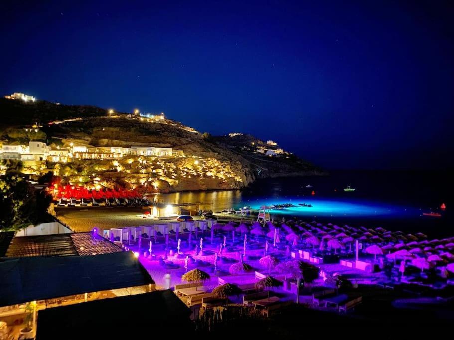 1Path Wave Mykonos Super Paradise Beach House Mykonos Town Exterior foto