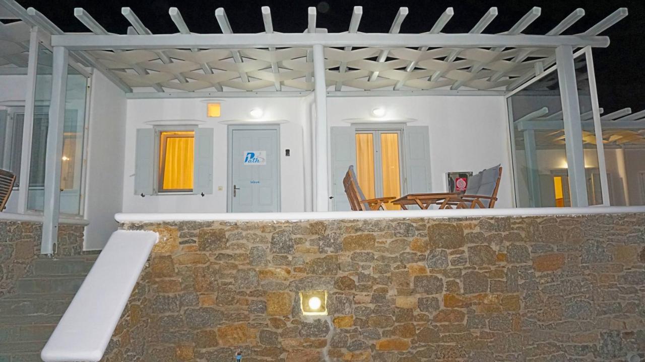 1Path Wave Mykonos Super Paradise Beach House Mykonos Town Exterior foto